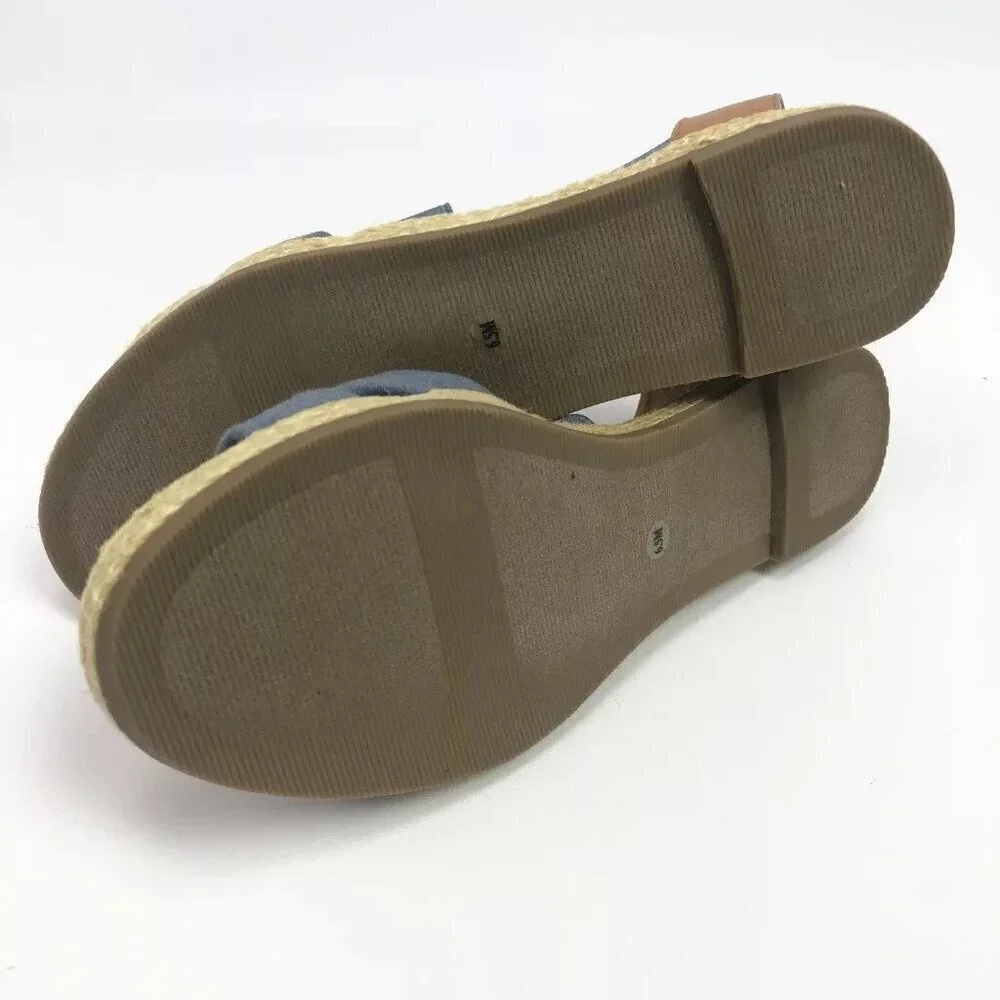 Giani Bernini Womens Colbey Sandals Denim 6.5M